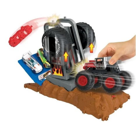 Hot Wheels Monster Trucks aréna: závodní výzva - herní set