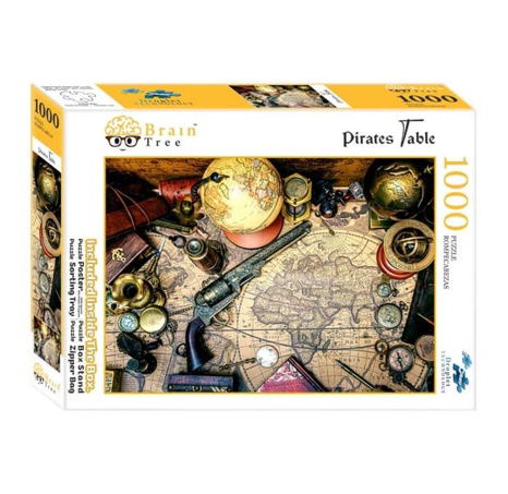 Brain Tree Puzzle Piratentisch 1000 Teile