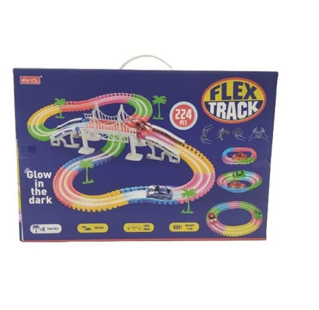 Bavytoy Variabilní dráha svítící 224ks