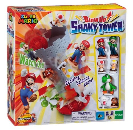 Super Mario Blow Up - Roztřesená věž, desková hra
