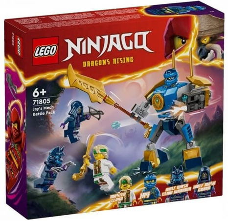 LEGO® NINJAGO 71805 Bojový balíček Jayova robota