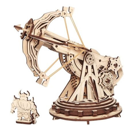 RoboTime 3D Mechanisches Holzpuzzle Belagerung Ballista