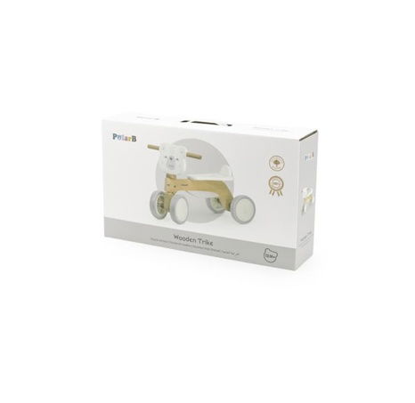 Dřevěné odrážedlo lední medvěd