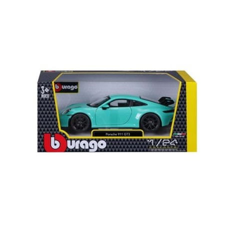 Bburago 1:24 Plus Porsche 911 GT3 Mint Green