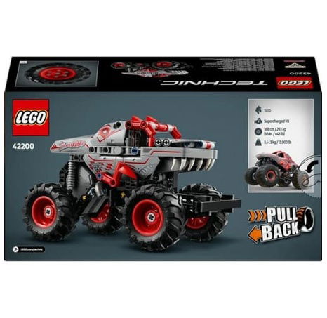 Lego Technic 42200 Monster Jam™ ThunderROARus™ s natahovacím motorem