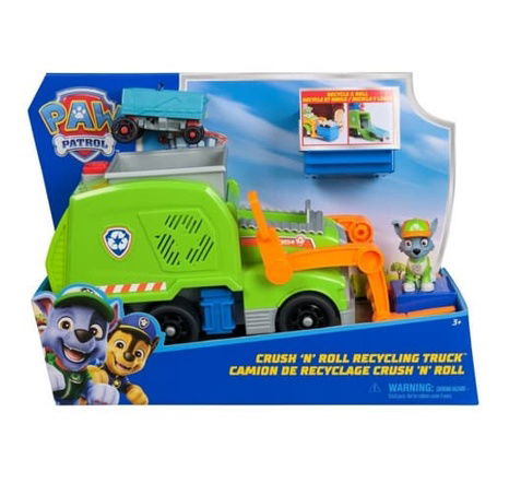 TLAPKOVÁ PATROLA RECYKLAČNÍ VŮZ ROCKY