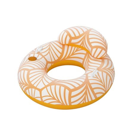 Nafukovací kruh/křeslo s úchyty Comfort Plush Deluxe, 118x117cm