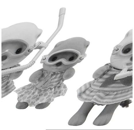 Sylvanian Families Vydří sestry na dovolené u moře