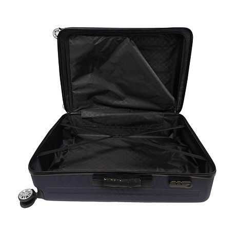 Bavy Cestovní kufr skořepinový Stripes Navy - set 3 ks