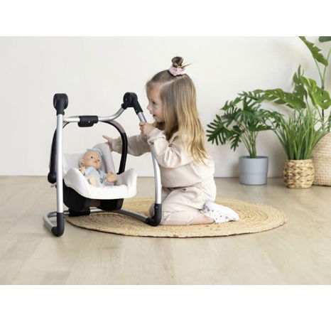 3v1 Autosedačka a židlička Maxi-Cosi & Quinny pro panenky béžová