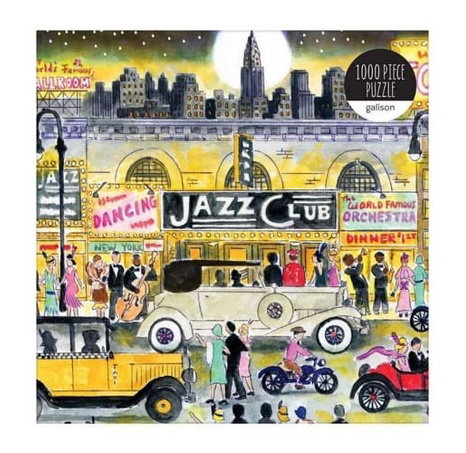 Galison Puzzle Jazzový klub 1000 dílků