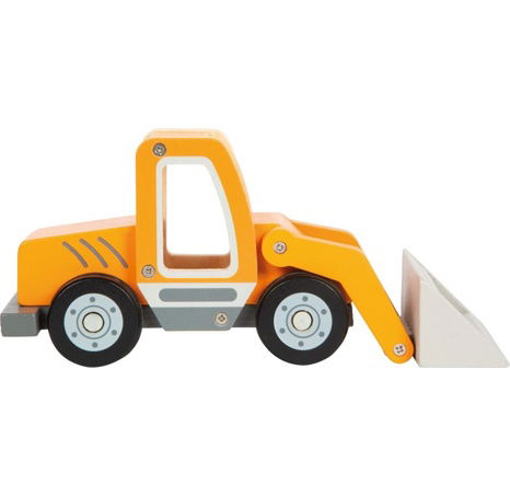 small foot Dřevěný nakladač s lopatou