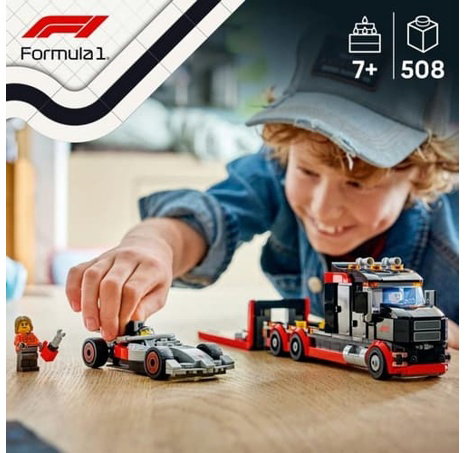 Lego 60493 Výstavní náklaďák F1® se závodním autem Audi F1®