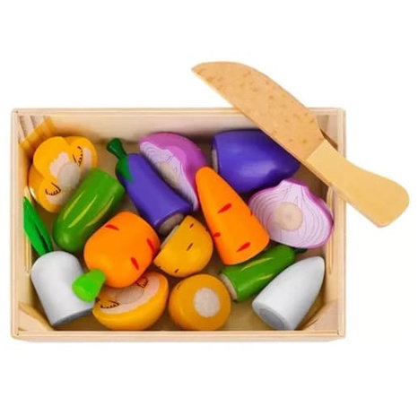 Sada ovoce zelenina dřevěné prkénko