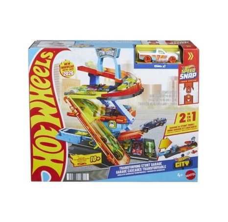Garáž Hot Wheels Stunt