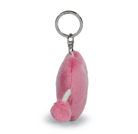 NICI Klíčenka Srdíčko Love růžové, 8 cm