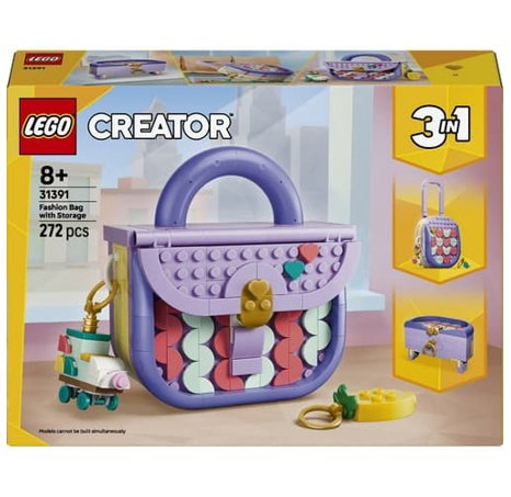Lego Creator 31391 Módní kabelka s úložným prostorem