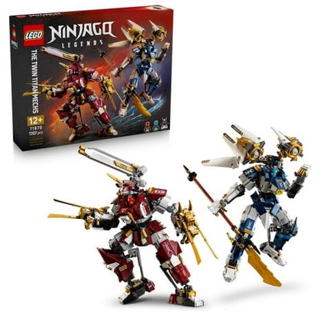 Lego Ninjago 71880 Dvojice titánských robotů