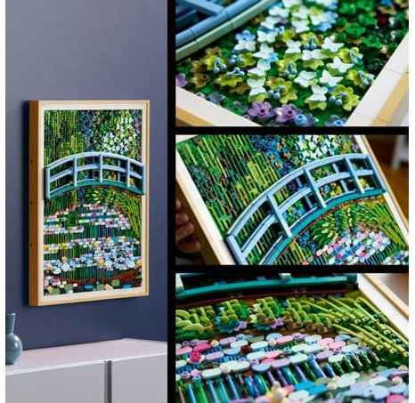 Lego 31220 Art  Claude Monet – Most nad jezírkem s lekníny