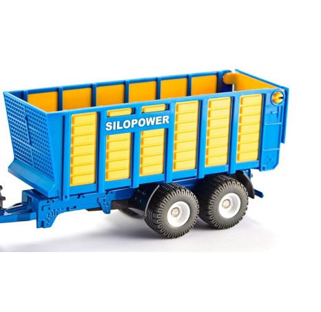 SIKU Farmer 1947 - Traktor New Holland s přívěsem Joskin, 1:50