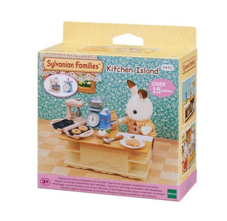 Sylvanian Families - Nábytek - kuchyňský ostrov s příslušenstvím