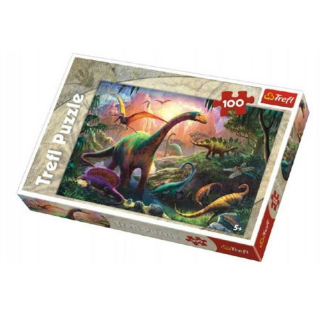 Trefl Puzzle 100 - Dinosaurier