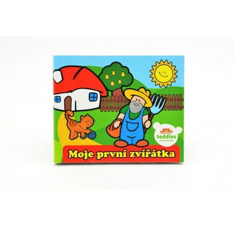 Leporelo Moje první zvířátka 13,5x11x1,5cm