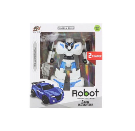 Faltbarer Roboter - Sportwagen