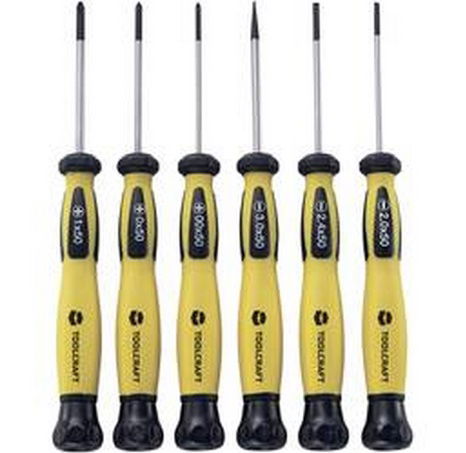 TOOLCRAFT ESD sada šroubováků 6dílná plochý, křížový PH
