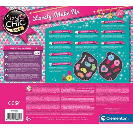 Clementoni Crazy CHIC - Make-up sada mořská panna