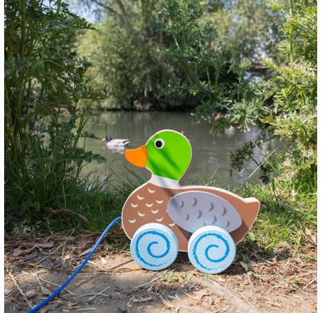 Bigjigs Baby Tahací kačenka