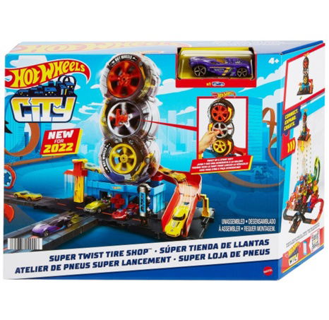 Hot Wheels City superpneu shop