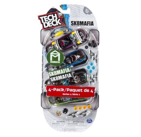 TECH DECK FINGERBOARD ČTYŘBALENÍ