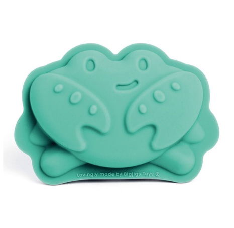 Bigjigs Toys Silikonové formičky zelené Eggshell