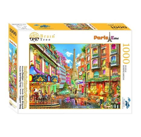 Brain Tree Puzzle Bild von Paris 1000 Teile
