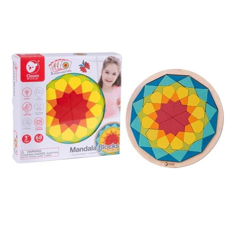 Classic World Kostky mandala  68ks