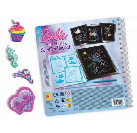 BARBIE SKETCH BOOK MER-MAZING SCRATCH REVEAL