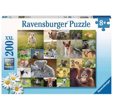Ravensburger: Collage von Babytieren 200 Teile
