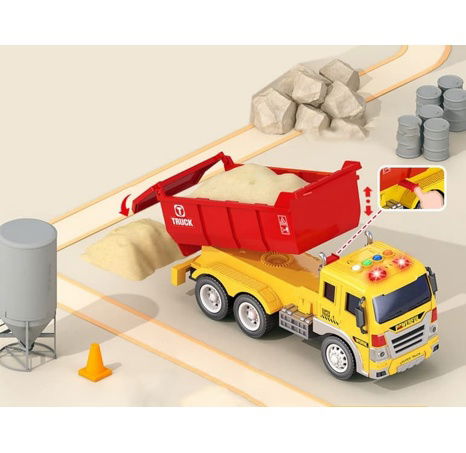 Bavytoy Nákladní sklápěč se zvuky