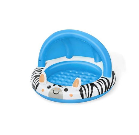 Nafukovací bazének se stříškou zebra, 97x66 cm