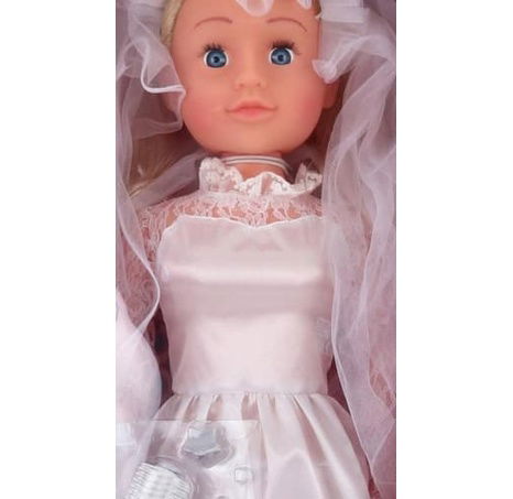 Panenka chodící nevěsta 80 cm