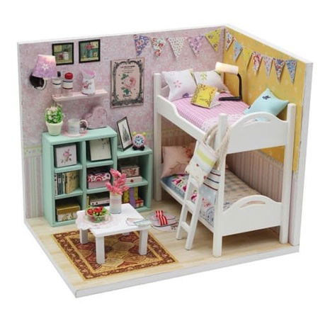 Kinder-Miniaturhaus Cheryls Zimmer
