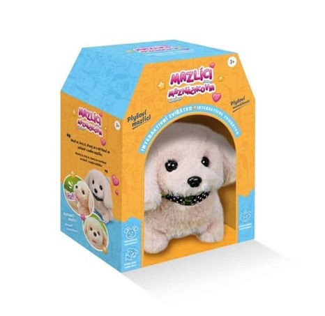 Mazlíci - pejsek Alík béžový