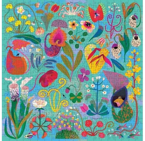 Mudpuppy Masožravé rostliny 500 dílků