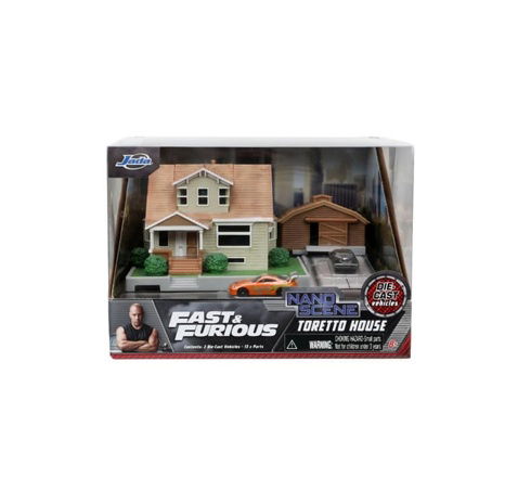 The Fast and the Furious Dominic's House Nano Display-Diorama
