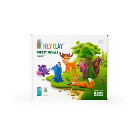 HEY CLAY Lesní zvířata