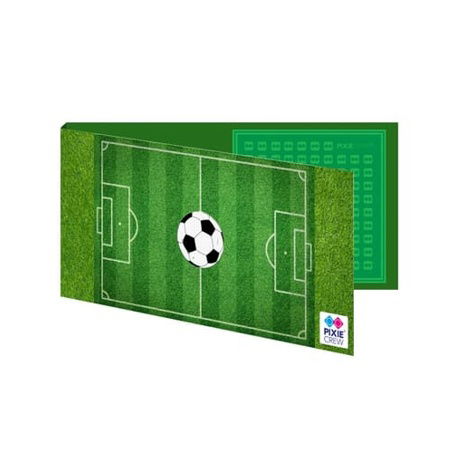 PIXIE CREW pohlednice a přání s dárkem uvnitř - Fotbal