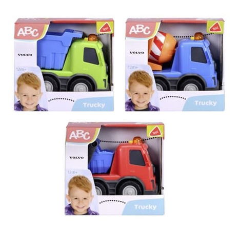 ABC Volvo nákladní auto 13 cm, 3 druhy