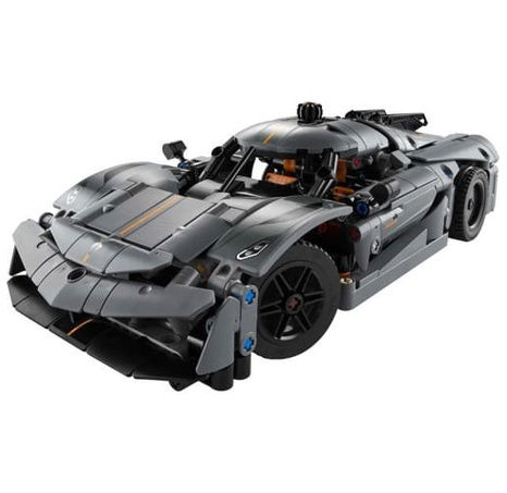 Lego Technic 42173 Šedé hyperauto Koenigsegg Jesko Absolut