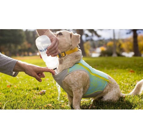 RUFFWEAR Swamp Cooler Zip™ Chladící vesta pro psy Blue Mist L